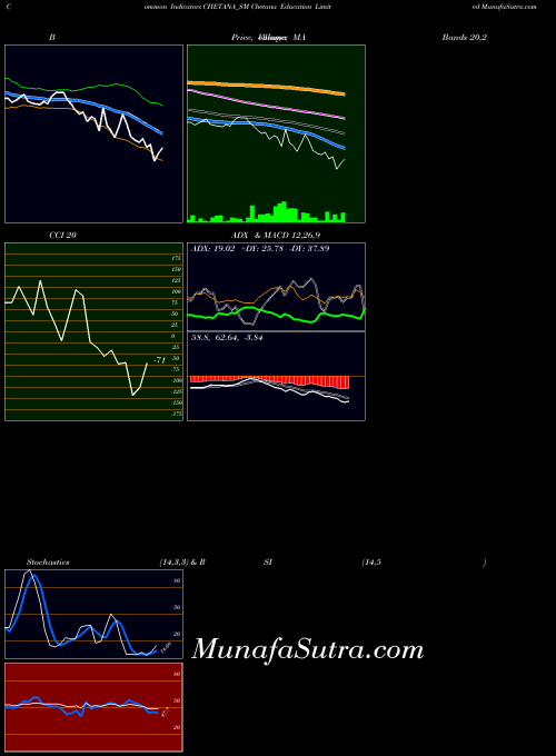 Chetana Education indicators chart 