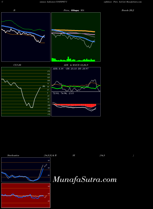 Confidence Petro indicators chart 