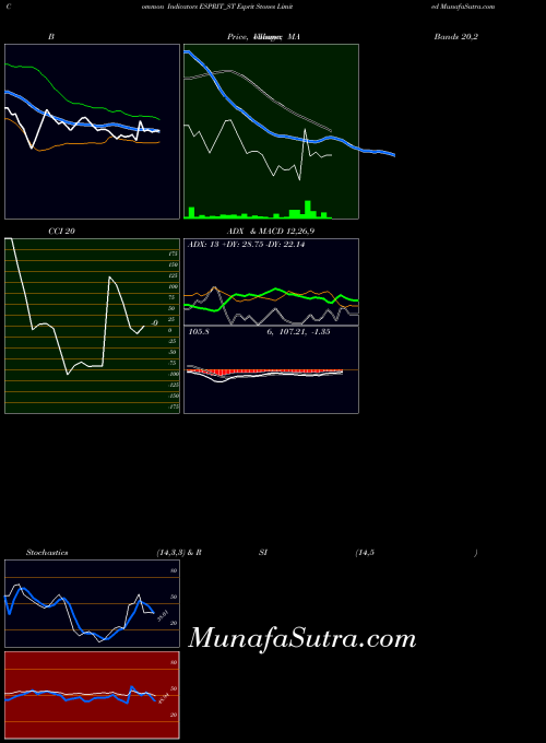 Esprit Stones indicators chart 