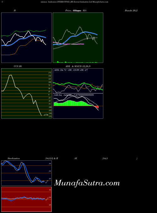 Everest Industries indicators chart 