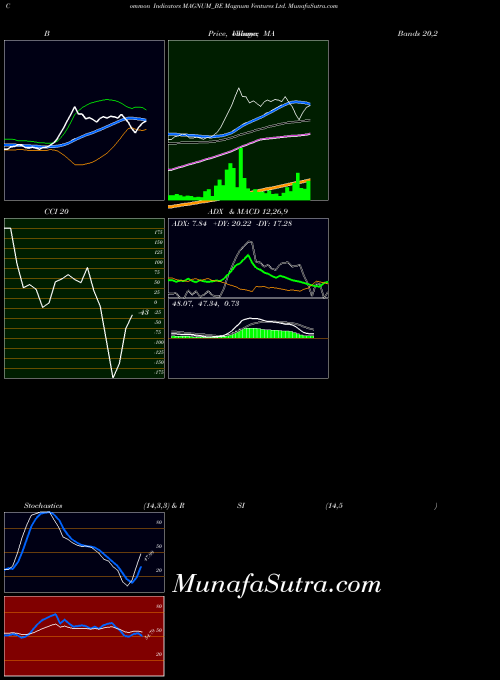 Magnum Ventures indicators chart 
