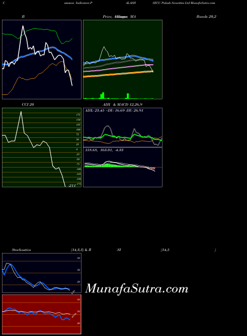 Palash Securities indicators chart 