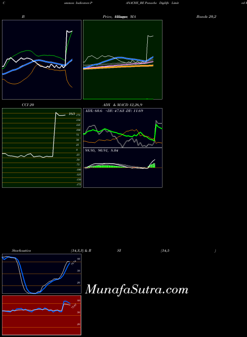 Panache Digilife indicators chart 