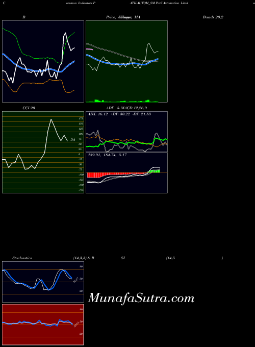 Patil Automation indicators chart 