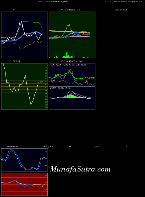 Rite Zone indicators chart 