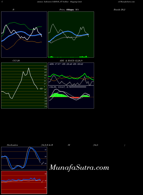Sadhav Shipping indicators chart 