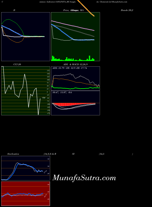 Sanginita Chemicals indicators chart 