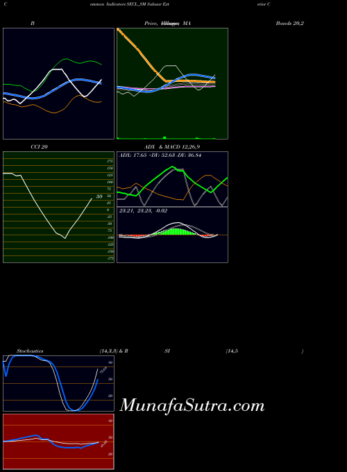 Salasar Exterior indicators chart 