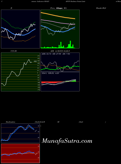 Shalimar Paints indicators chart 