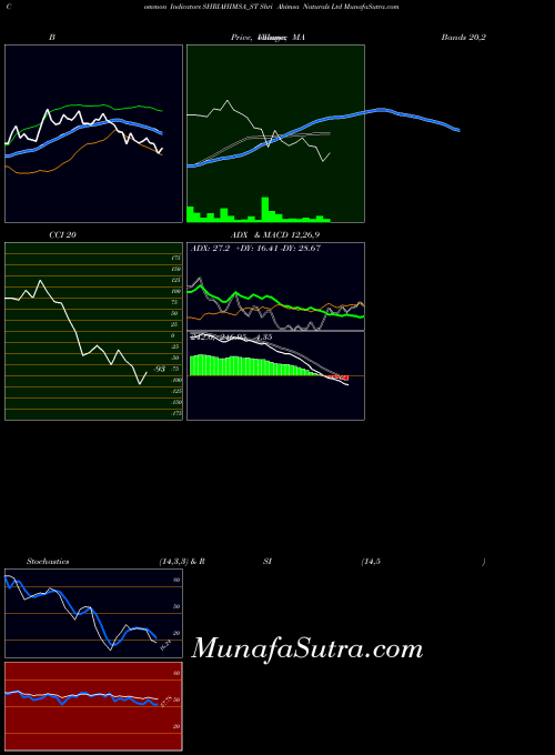 Shri Ahimsa indicators chart 