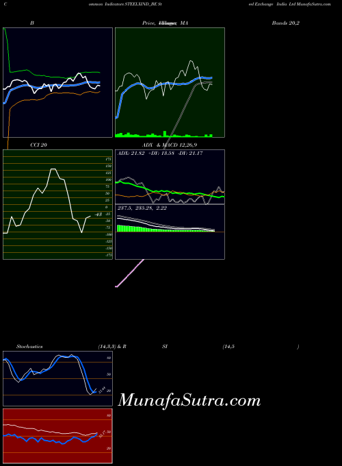 Steel Exchange indicators chart 