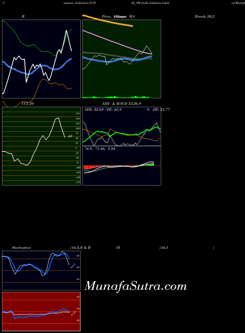 Yudiz Solutions indicators chart 