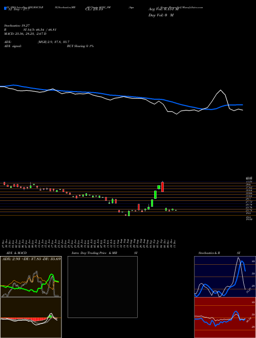 Chart Agni Green (AGNI_SM)  Technical (Analysis) Reports Agni Green [