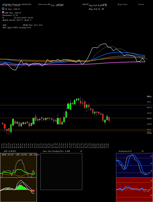 Berger Paints (I) Limited BERGEPAINT Support Resistance charts Berger Paints (I) Limited BERGEPAINT NSE