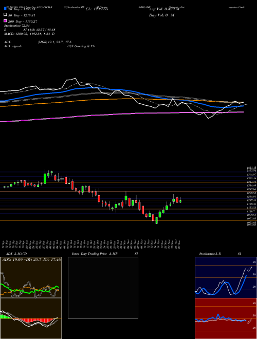 Brigade Enterprises Limited BRIGADE Support Resistance charts Brigade Enterprises Limited BRIGADE NSE