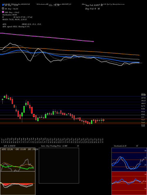 Dhani Rs.1.10 Ppd Up DHANIPP_E1 Support Resistance charts Dhani Rs.1.10 Ppd Up DHANIPP_E1 NSE