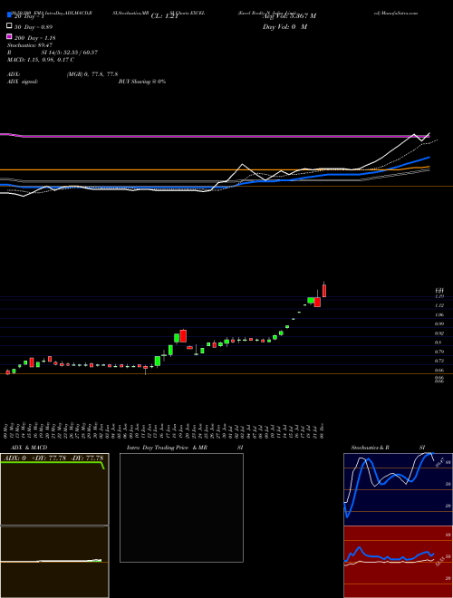 Excel Realty N Infra Limited EXCEL Support Resistance charts Excel Realty N Infra Limited EXCEL NSE