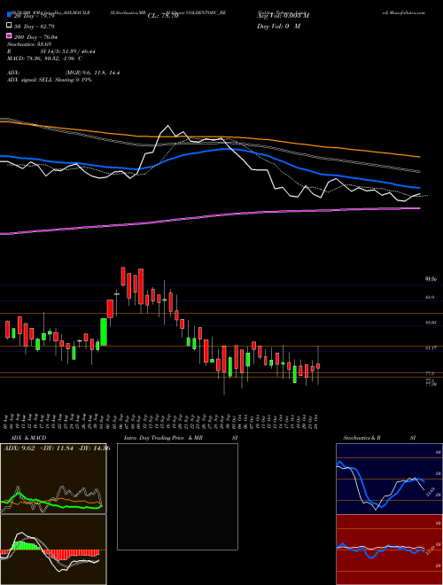 Golden Tobacco Limited GOLDENTOBC_BE Support Resistance charts Golden Tobacco Limited GOLDENTOBC_BE NSE