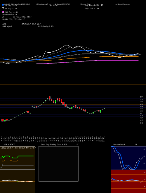 Mercator Limited MERCATOR Support Resistance charts Mercator Limited MERCATOR NSE