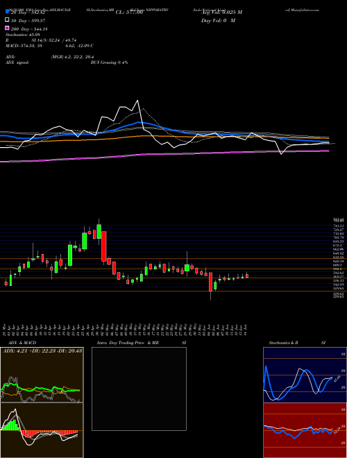 Indo-National Limited NIPPOBATRY Support Resistance charts Indo-National Limited NIPPOBATRY NSE