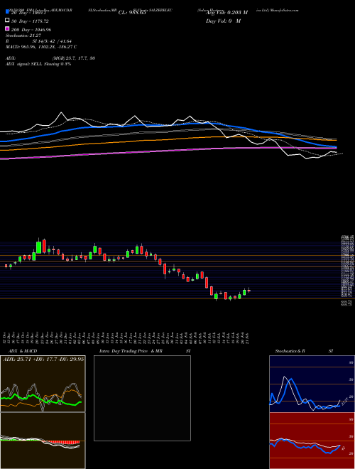 Salzer Electronics Ltd. SALZERELEC Support Resistance charts Salzer Electronics Ltd. SALZERELEC NSE