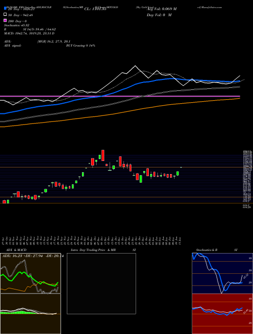 Sky Gold Limited SKYGOLD Support Resistance charts Sky Gold Limited SKYGOLD NSE