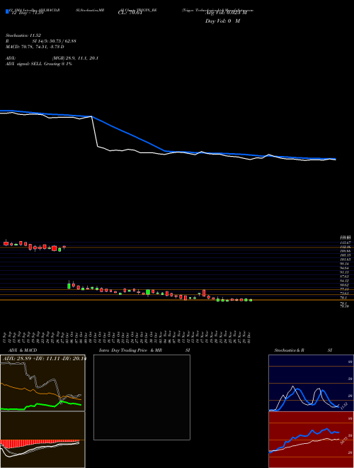 Chart Trigyn Technologies (TRIGYN_BE)  Technical (Analysis) Reports Trigyn Technologies [