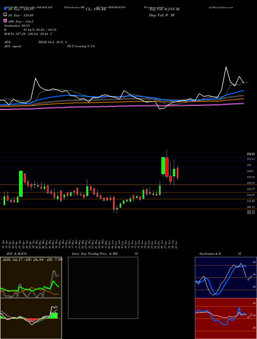 Weizmann Limited WEIZMANIND Support Resistance charts Weizmann Limited WEIZMANIND NSE