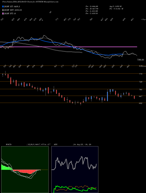 MACD charts various settings share ANTHEM Anthem Biosciences Ltd NSE Stock exchange 