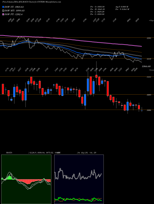 Munafa Entero Healthcare Solu L (ENTERO) stock tips, volume analysis, indicator analysis [intraday, positional] for today and tomorrow