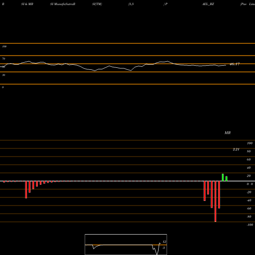 RSI & MRSI charts Pae Limited PAEL_BZ share NSE Stock Exchange 