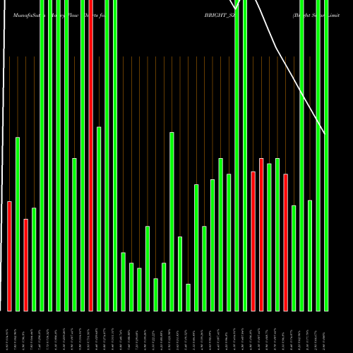 Money Flow charts share BRIGHT_SZ Bright Solar Limited NSE Stock exchange 