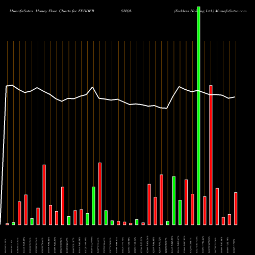 Money Flow charts share FEDDERSHOL Fedders Holding Ltd. NSE Stock exchange 