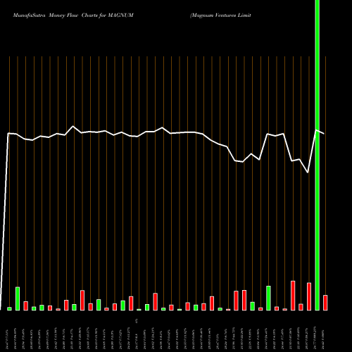 Money Flow charts share MAGNUM Magnum Ventures Limited NSE Stock exchange 