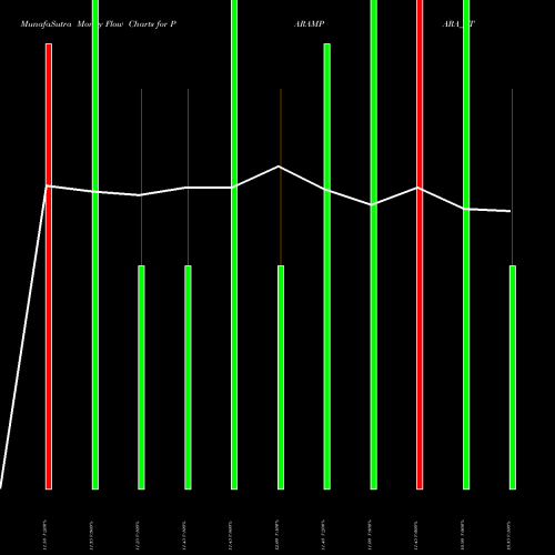 Money Flow charts share PARAMPARA_ST Parampara Dairy Dlght Ltd NSE Stock exchange 