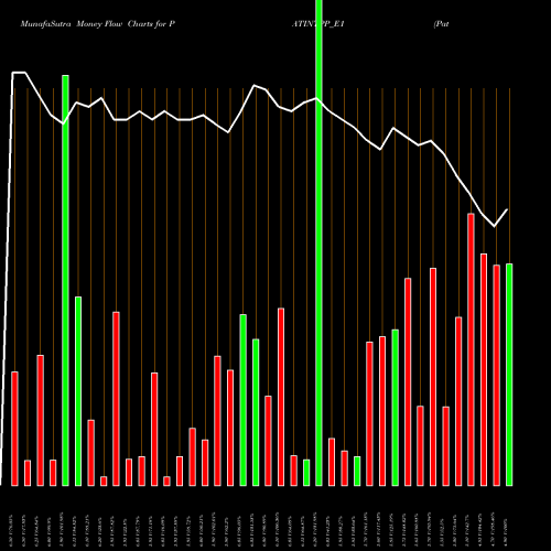Money Flow charts share PATINTPP_E1 Patel Inte Rs. 2.5 Ppd Up NSE Stock exchange 