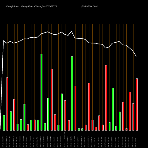 Money Flow charts share PNBGILTS PNB Gilts Limited NSE Stock exchange 