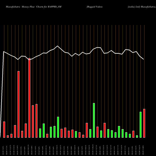 Money Flow charts share RAPPID_SM Rappid Valves (india) Ltd NSE Stock exchange 