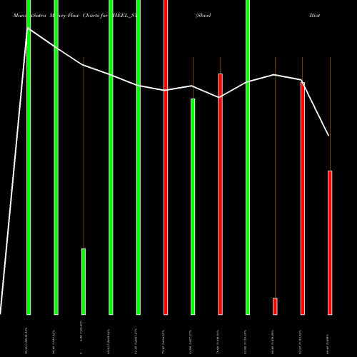 Money Flow charts share SHEEL_ST Sheel Biotech Limited NSE Stock exchange 