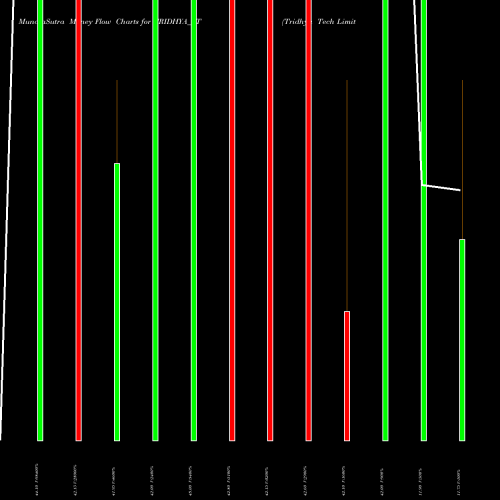 Money Flow charts share TRIDHYA_ST Tridhya Tech Limited NSE Stock exchange 