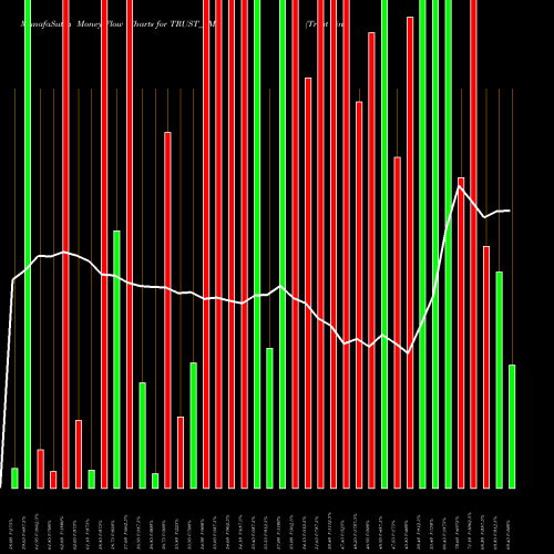 Money Flow charts share TRUST_SM Trust Fintech Limited NSE Stock exchange 