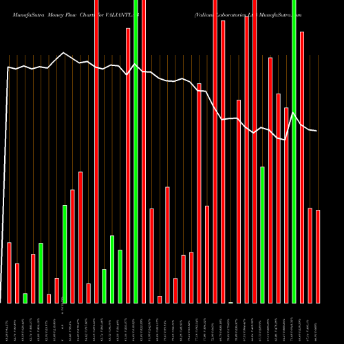 Money Flow charts share VALIANTLAB Valiant Laboratories Ltd NSE Stock exchange 