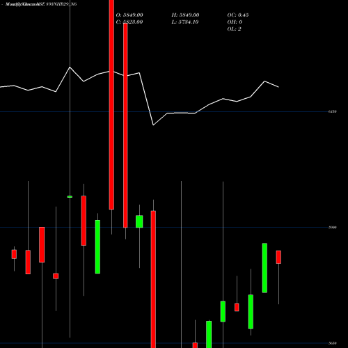Monthly charts share 893NHB29_N6 Nhb 8.93 Ncd Tr Ii Sr 2 B NSE Stock exchange 