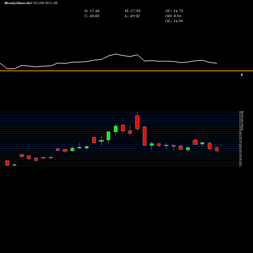 Monthly charts share ELGIRUBCO_BE Elgi Rubber Co. Ltd NSE Stock exchange 