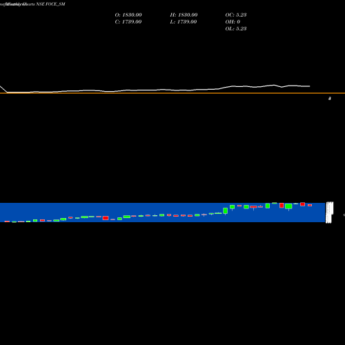 Monthly charts share FOCE_SM Foce India Limited NSE Stock exchange 