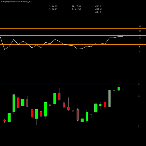Monthly charts share GAYAPROJ_BZ Gayatri Projects Ltd NSE Stock exchange 