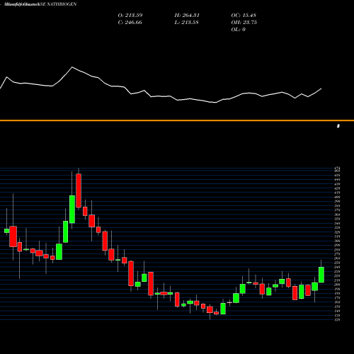 Monthly charts share NATHBIOGEN Nath Bio-Genes (India) Limited NSE Stock exchange 