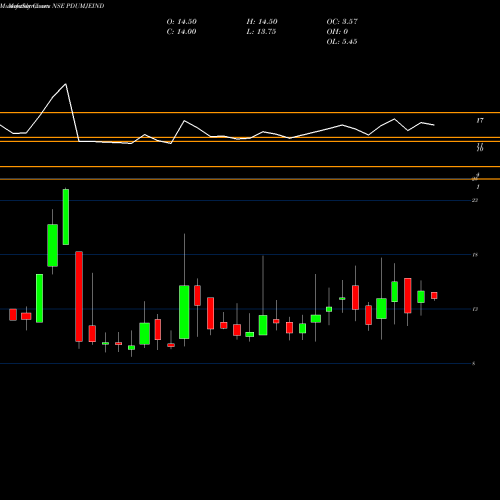 Monthly charts share PDUMJEIND Pudumjee Industries Limited NSE Stock exchange 