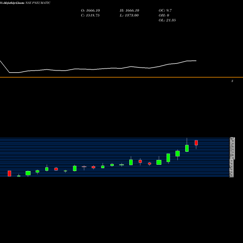 Monthly charts share PNEUMATIC PNEUMATIC HOLDINGS INR10 NSE Stock exchange 