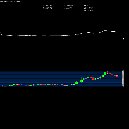 Monthly charts share PPL Prakash Pipes Limited NSE Stock exchange 